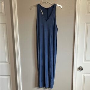 Eileen Fisher Racer Back Maxi Dress